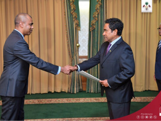 ދިވެހިރާއްޖެ އިން ޖަޕާނަށް ކަނޑައަޅުއްވާ ސަފީރު އިބްރާހީމް އުވައިސް