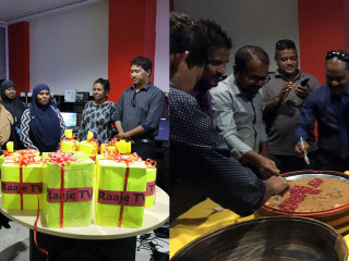 ދ. މީދޫ އާއި ށ. މިލަންދޫގެ ރައްޔިތުން ރާއްޖެޓީވީއަށް ހަދިޔާދެނީ