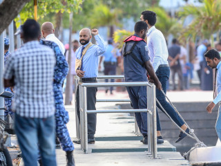 MP Faris Maumoon being taken to court
