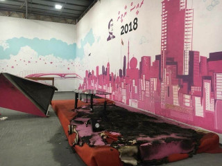 ރުމާލު 2 ޖަގަހައިގެ ސްޓޭޖުގެ ކާޕެޓުގައި ރޯކޮށްލާފައި