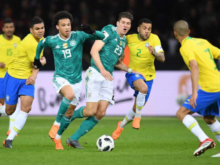 އިންޓަނޭޝަނަލް ފްރެންޑްލީ: ޖަރުމަނުގެ ރެކޯޑު ބްރެޒިލް އިން ނިމުމަކަށް ގެނެސްފި