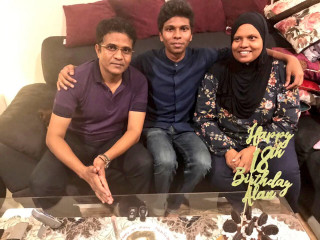 ނިހާންގެ ދެކަނބަލުން ދޮށީ ފިރިހެން ދަރިފުޅާ އެކު