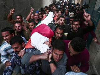 ޣައްްޒާގައި ކުރިޔަށްގެންދާ އިހުތިޖާޖުގެ ބަިއވެރިންނަށް ހަަމަލާދީ އިސްރާއީލް ސިފައިން ފަލަސްތީނުގެ ހަތްމީހުން މަރާލައިފި