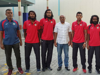 Maldives team departs to Thailand for AVC Beach Volleyball Tournament
