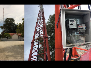 އޮޅުވެލިފުށީގައި ހޮނުއެޅި އެންޓެނާ އަދި ލިބިފައިވާ ބައެއް ގެއްލުން