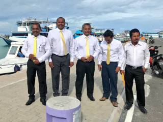 އެމްޑީޕީގެ ވަފުދު މީދޫއަށް ދިއުމަށް ފުރުމުގެ ކުރިން ފޮޓޯއަކަށް ހުއްޓިލައިގެން