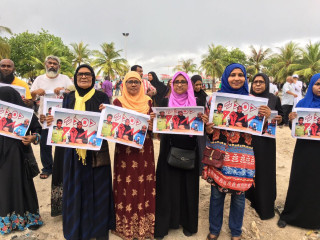 The allied opposition parties have been holding serial rallies in capital city Malé