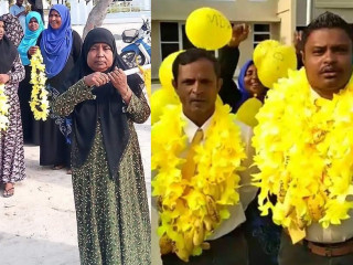 ސަންޕެންޑް ކުރި މިލަންދޫ ކައުންސިލްގެ ރައިސާއި ނައިބް ރައީސް