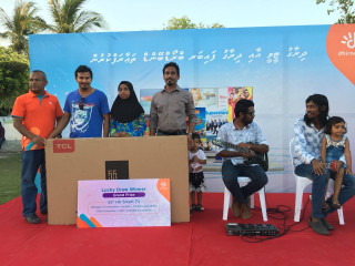Dhiraagu TV introduced in GDh Thinadhoo
