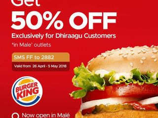 Dhiraagu launches \'50 percent off\' promotion