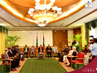 This was conveyed in a meeting held at the President’s Office on Monday