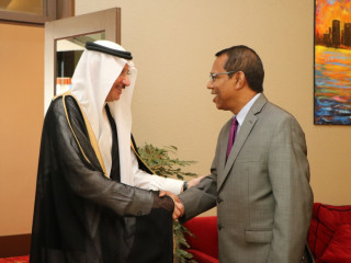 އޯއަިއސީގެ ސެކްރެޓަރީ ޖެނެރަލް ޑރ. އުތައިމީން އަށް ފޮރިން ސެކްރެޓަރީ މަރުހަބާ ދަންނަވަނީ