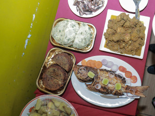 The dinner was hosted at Hangout Garden Restaurant