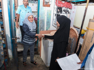 ދިރިއުޅުމުގެ ހާލަތު ބެއްލެވުމަށް ރައީސް ޔާމީންގެ އަނބިކަނބަލުން ބައެއް ގެތަކަށް