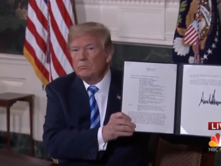 ރައީސް ޓްރަމްޕް ނެރުއްވި ޤަރާރު