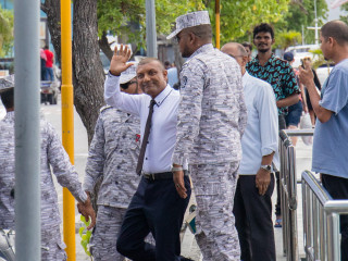 Ex-CP Areef brought to capital city Malé for a hearing against him