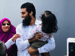 Ibrahim Labaan Shareef after his release