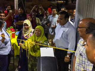 ނަޝީދުގެ ކެމްޕެއިން ޖަގަހައި ހުޅުވާ ދެއްވަނީ