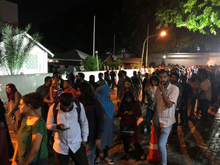 In front of Transport Authority