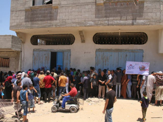 ފަލަސްތީނުގެ ރައްޔިތުންނަށް ކާނެ އެތިކޮޅެއް ދެއްވާ!