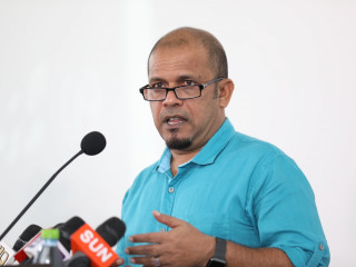 އިންތިހާބުގެ ތާރީހު އިއުލާންކުރުމަށް ބޭއްވި ރަސްމިއްޔާތުގައި އިލެކްޝަންސް ކޮމިޝަންގެ ރައީސް ވާހަކަދައްކަވަނީ