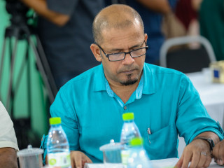 Elections Commission chief Ahmed Shareef