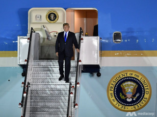 ސިންގަޕޫރަށް ރައީސް ޓްރަމްޕް ފައިބައިވަޑައިގަންނަވަނީ