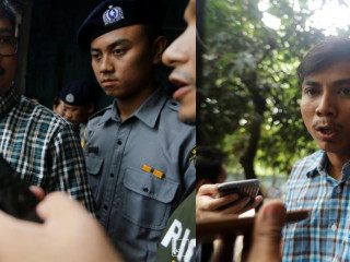 ރޮހިންޖާ މުސްލިމުން މަރާލި މައްސަލަ ތަހްގީގު ކުރަމުން ދިޔަ ދެ ނޫސްވެރިއަކު މިޔަންމާއިން ހައްޔަރު ކޮށްގެން އުޅޭތާ ހަ މަސް!