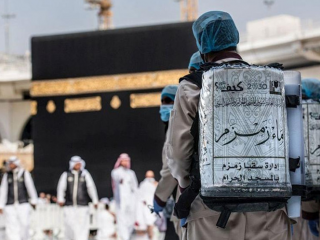 ހަތާވީސް ވިލޭރޭ 3000 ޓަނުގެ ޒަމްޒަމް ފެން ބޭނުންކޮށްފައިވޭ