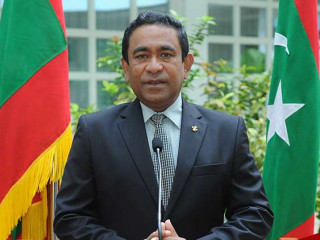 ރައީސުލްޖުމްހޫރިއްޔާ އަބްދުﷲ ޔާމީން އަބްދުލް ގައްޔޫމް