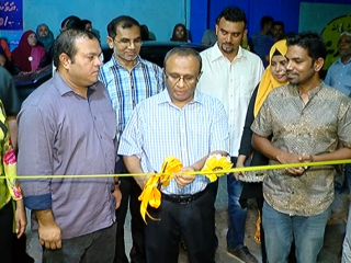 އެމްޑީޕީގެ ޖަޒީރާ ރާއްޖެ ކެމްޕެއިންގެ ތެރެއިން، އައްޑޫ ސިޓީގެ ރައްޔިތުންނަށް ޚާއްސަކޮށްގެން މާލޭގައި ޖަގަހައެއް ހުޅުވުން، މި ޖަގަހަ ހުޅުވައިދެއްވީ ކުރީގެ ބަންޑާރަ ނައިބު ހުސްނުއް ސުއޫދު