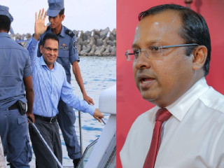 މެންބަރު އަބްދުﷲ ރިޔާޒާއި ކާނަލް މުހައްމަދު ނާޒިމް