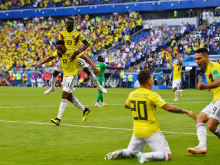 ކޮލޮމްބިއާގެ ކުޅުންތެރިން ލަނޑު ޖެހުމަށްފަހު އުފާފާޅުކުރަނީ