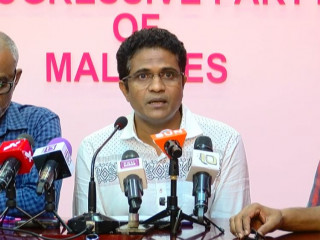 PPM\'s Parliamentary Group leader Ahmed Nihan Hussain Manik