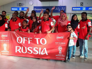 ކޮކާ ކޯލާގެ ނަސީބު ވެރިން ވޯލްޑްކަޕް ބަލަން ރަޝިއާއަށް ފުރައިފި