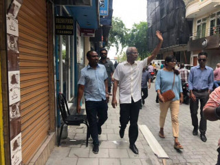 އިބޫއަށް ތާއިދު ހޯދަން ދޮރުން ދޮރަށް ކެމްޕެއިން ފަށައިފި