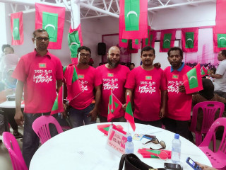 ރައީސް ޔާމީންގެ ކެމްޕެއިންގައި ޑީއެންއާރްގެ އިސް އޮފިޝަލެއް (މ) ހަރަކާތްތެރިވަނީ
