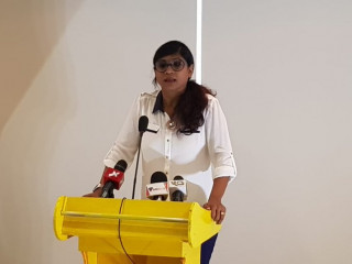 އެމްޑީގެ ރިޔާސީ ކެމްޕެއިންގެ ތަރުޖަމާން، ރައްޔިތުންގެ މަޖިލީހުގެ މައްޗަން ގޯޅި އުތުރު ދާއިރާގެ މެމްބަރު މާރިޔާ އަހުމަދު ދީދީ