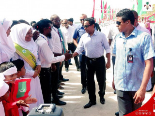 ރައީސް ޔާމީން ހއ. ދިއްދޫގައި: އިދިކޮޅު ލީޑަރުންނަށް ފާޑުވިދާޅުވި