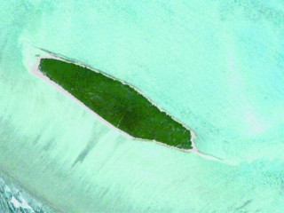 Aerial photo of HA. Hoarafushi