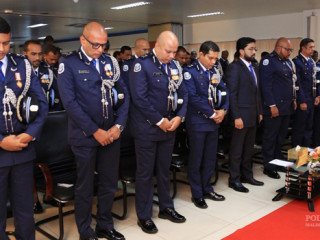 ޕޮލިސް މެމޯރިއަލް ޑޭ ފާހަގަކުރުމުގެ ގޮތުން މާލޭގައި ބޭއްވި ޚާއްޞަ ރަސްމިއްޔާތުގެ ތެރެއިން