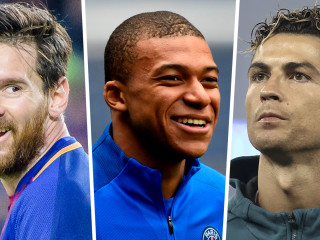 ރޮނާލްޑޯ އެމްބާޕޭ އަދި މެސީ - މި ތިން ކުޅުންތެރިން ވެސް ވަނީ މިއެވޯޑަށް ނޮމިނޭޓް ވެފައި