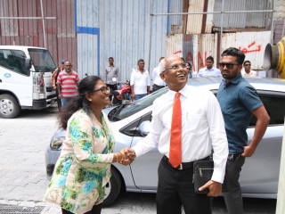 އިބޫ މާލޭ ސިޓީ ކައުންސިލަށް ވަޑައިގަތުމުން ސިޓީ ކައުންސިލްގެ މޭޔަރު ޝިފާ މަރުޙަބާ ދަންނަވަނީ