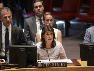 އެމެރިކާއިން އދ އަށް ކަނޑައަޅުއްވާފައި ހުންނަވާ މަންދޫބު ނިކީ ހޭލީ އަންގާރަ ދުވަހު ސަލާމަތީ މަޖިލީހުގެ ޖަލްސާގައި