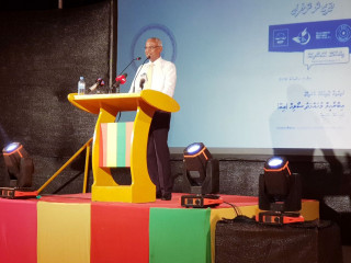 Opposition presidential candidate, Ibrahim Mohamed Solih