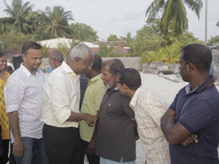 ގުޅިފައިވާ ޕާޓީތަކުގެ ޓީމް ކެންދޫއަށް ވަޑައިގަތުމުން، މަރުހަބާ ދަންނަވަނީ