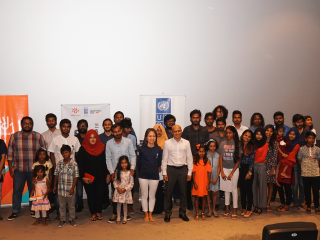 At the screening of Film for change 2018 program