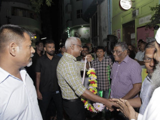 އިދިކޮޅު ކޯލިޝަނުގެ ރިޔާސީ ކެންޑިޑޭޓް އިބްރާހިމް މުހައްމަދު ސޯލިހު