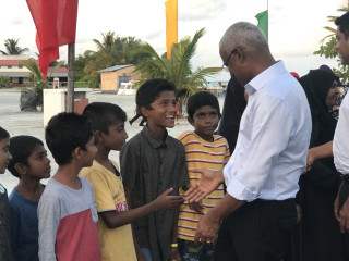 Joint Opposition candidate Solih