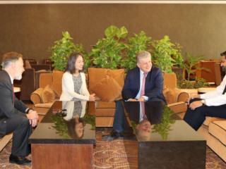 އދ. ގެ އެސިސްޓެންޓް ސެކްރެޓަރީ ޖެނެރަލް ފޮރ ޕޮލިޓިކަލް އެފެއަރޒް, މިރޮސްލަވް ޖެންކަރ މިއަދު ރާއްޖެ ވަޑައިގެން ވެލާނާ އެރޕޯޓުގައި